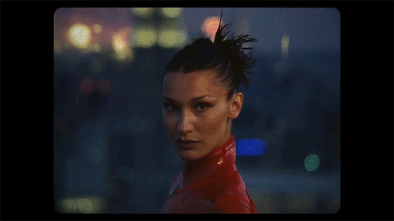 Image may contain Face Human Person Bella Hadid Sport and Sports