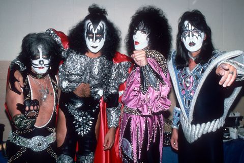 Kiss new york, ny circa 1979 peter criss, gene simmons, paul stanley, and ace frehley of kiss at kiss concert on july 25, 1979 at madison square garden in new york city, new york photo by robin platzerimagesgetty images